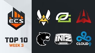 Top 10 Best Plays - ECS S7 Week 3 - Feat. EspiranTo, NBK, hunter!