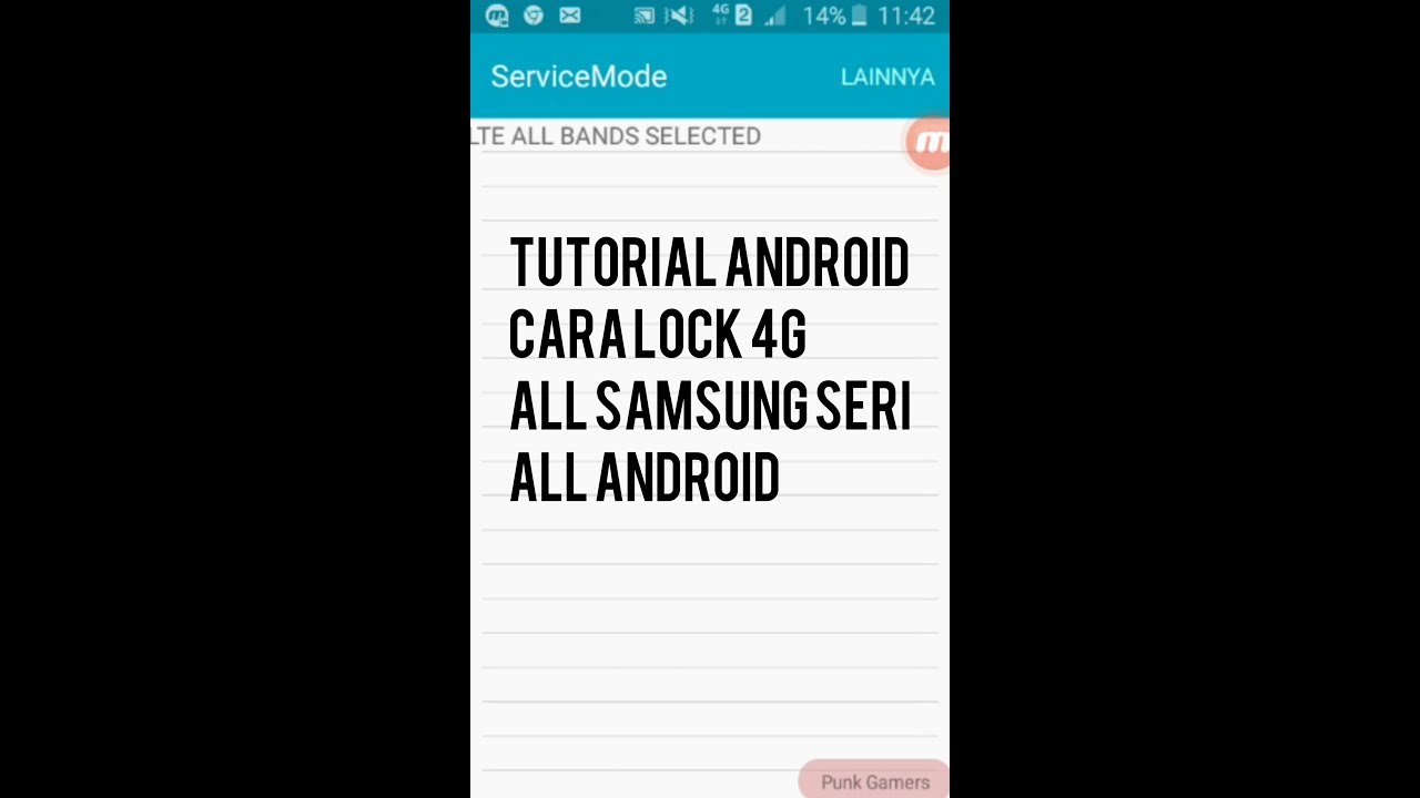 Cara Lock 4G Samsung All android - Trik Tutorial Android