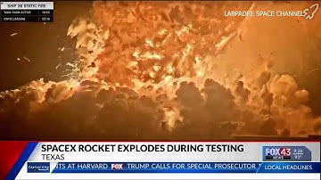SpaceX rocket explodes during test in Texas