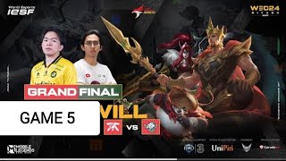 GRAND FINAL IESF 2024 QUALIFIERS | FNATIC ONIC VS EVOS HOLY GAME 5