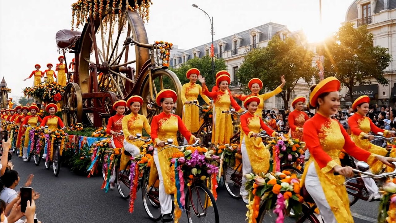 Vietnam New Year Parade in Ho Chi Minh City 2026  | Biggest Festival Floats, Dancers, Drums Part 29