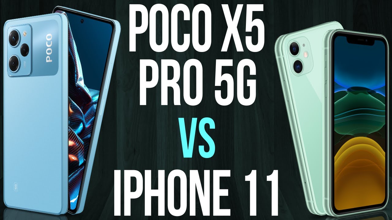 Poco X5 Pro 5G vs iPhone 11 (Comparativo & Preços) - YouTube