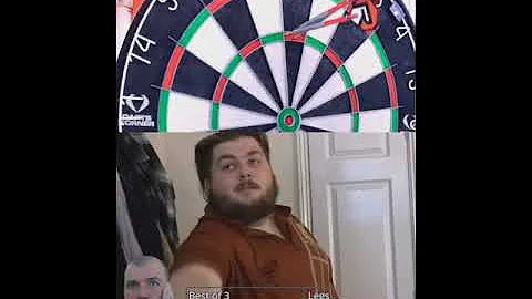 Ashley Coleman 11 Dart Leg With A 180!! #Shorts