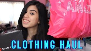 HUGE CLOTHING HAUL | Charlotte Russe, Target, Forever 21, & Amazon!