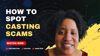 How To Spot Casting Scams