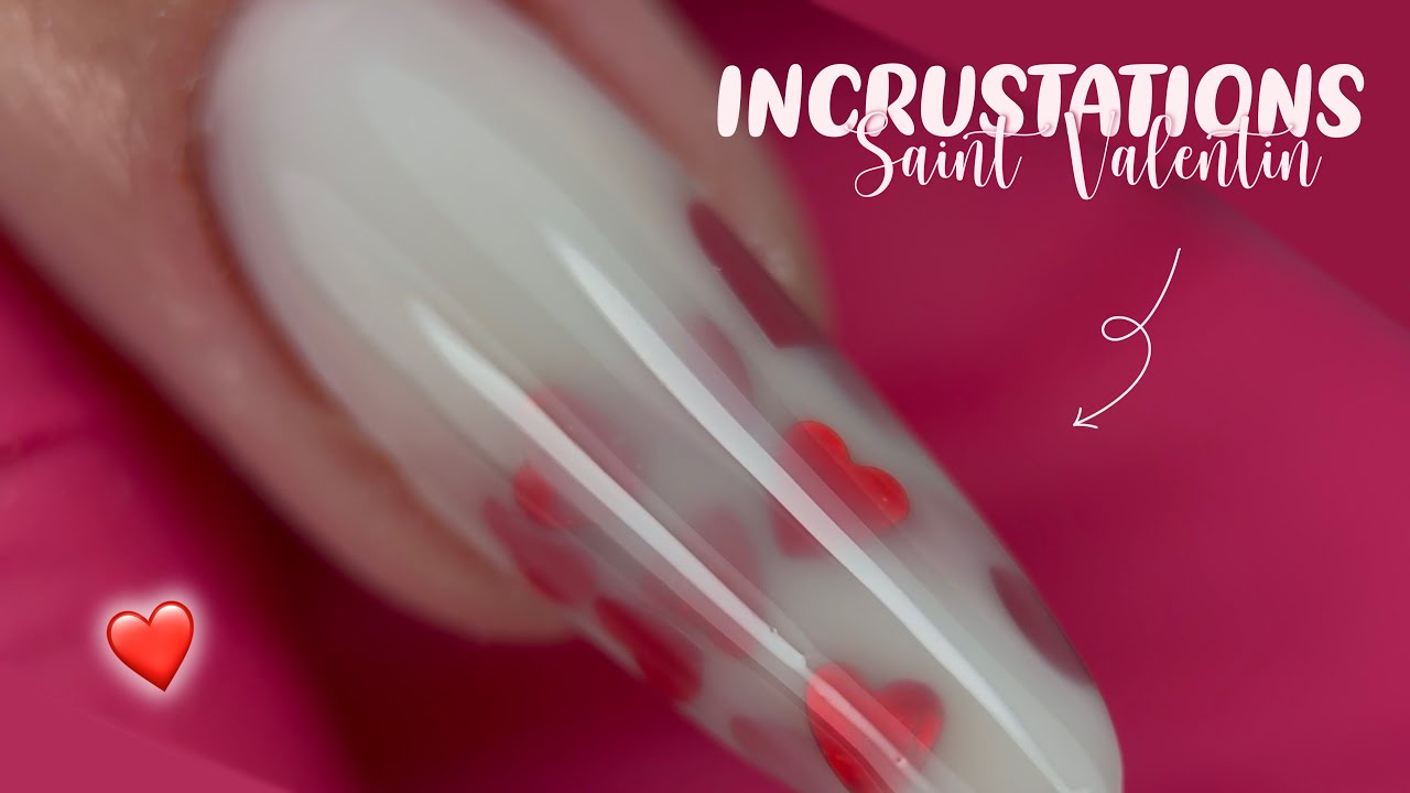 Popit entier | Acrygel | nail art saint Valentin ❤️