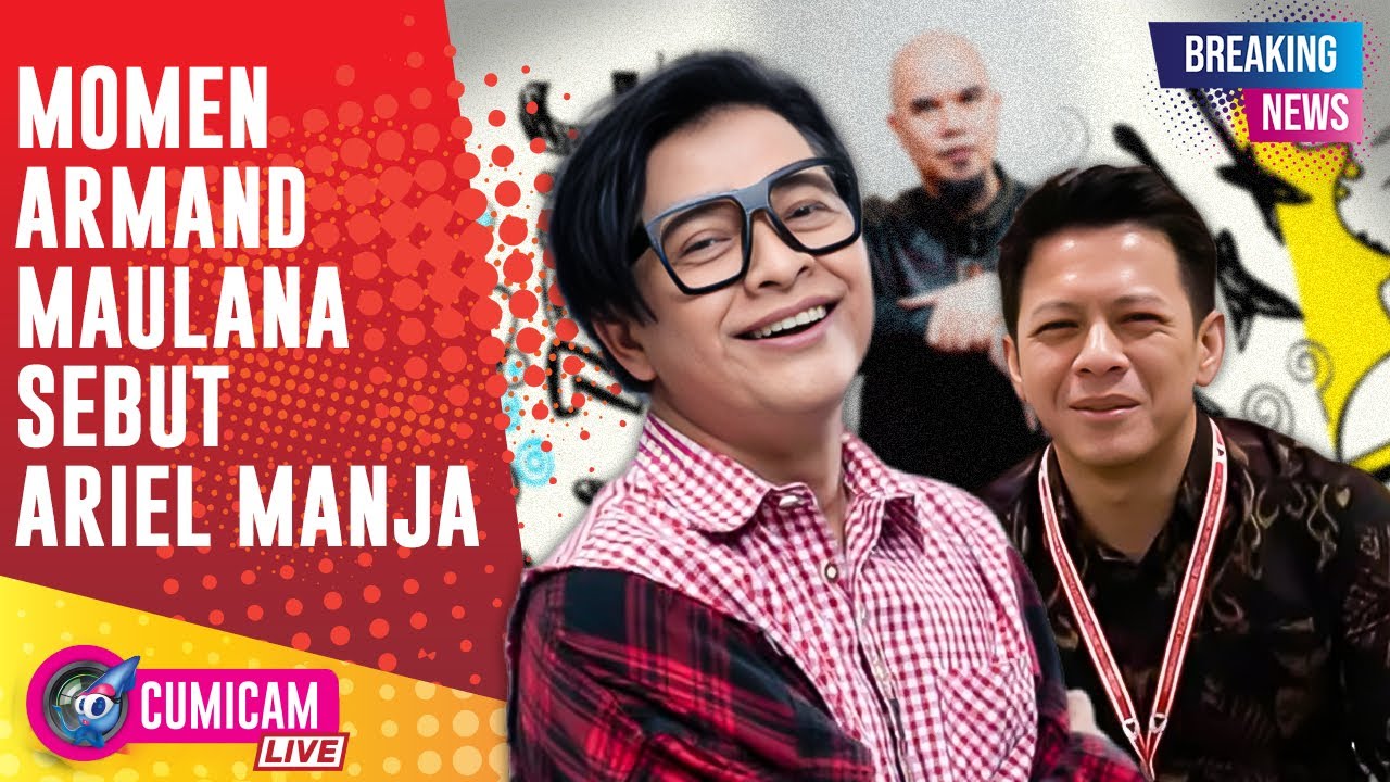 BREAKING NEWS! Tanggapan Santai Ariel NOAH Usai Disebut Manja Oleh Ahmad Dhani