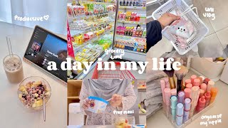 A DAY IN MY LIFE✧˖°home cooking,uni vlog,productive,grocery shopping,coffee run,morning activity