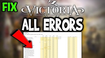 Victoria 3 – How to Fix All Errors – Complete Tutorial