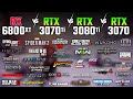 RX 6800 XT vs RTX 3070 Ti vs RTX 3080 Ti vs RTX 3070 | Test in 33 Games | 1440p