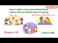 【43 Bahasa Indonesia】Acara 1 tahun untuk siswa Sekolah Dasar Jadwal Tahunan Sekolah Dasar di Jepang