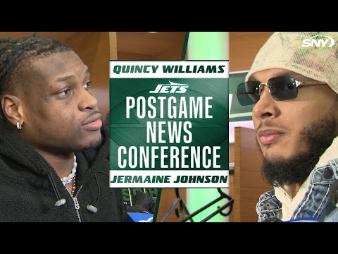 Quincy Williams and Jermaine Johnson on trying to salvage Jets' pride in final game of the season
