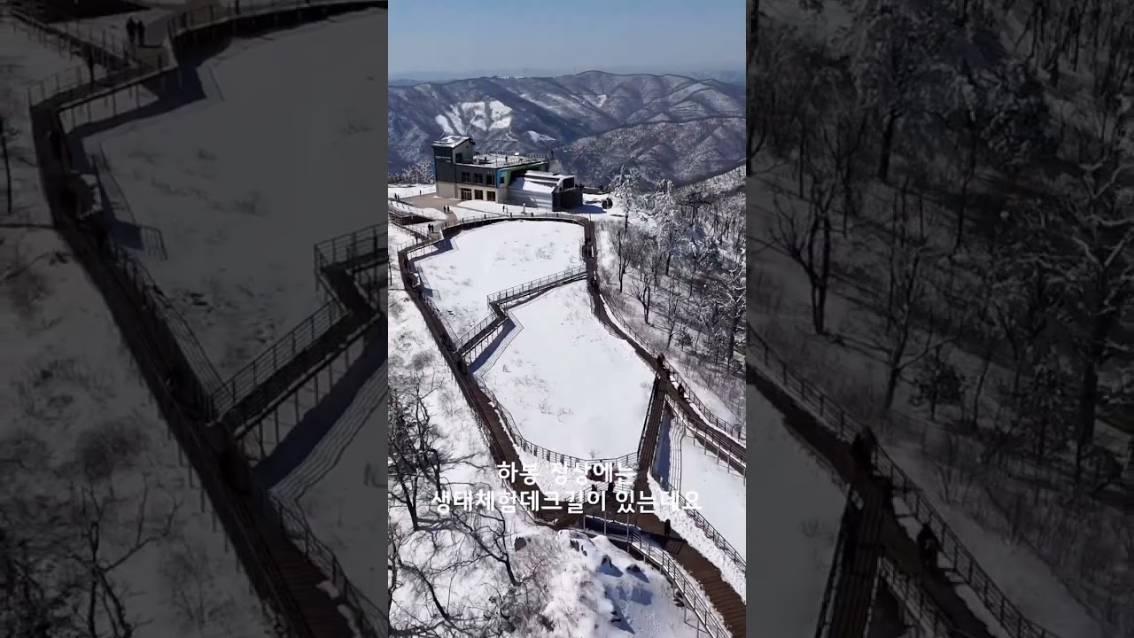케이블카 타고 가리왕산에 올라갑니다! feat. CLOVA Dubbing #Shorts