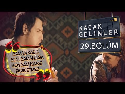 Kaçak Gelinler 29 Bölüm - Şebnem’e deste videosu AlÖz’den!