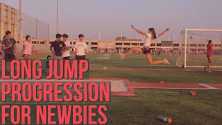 Long jump Progression for Newbies