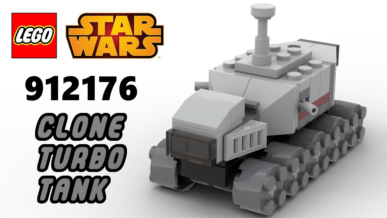 Lego Star Wars Panzer LEGO 912176 CLONE TURBO TANK | LEGO Starwars Magazine Gift Virtual Build -  YouTube