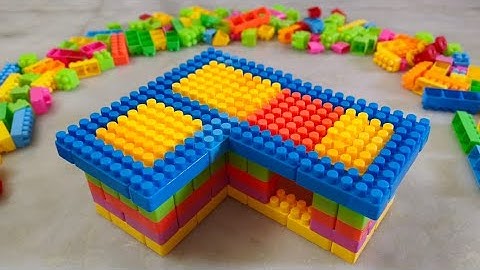 Satisfying DIY House ASMR Building Blocks/ blocks game/Lego block #asmr#asmrsounds#buildingblocks