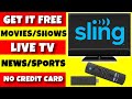 🔥 HOW TO GET Sling TV for FREE!!! 🔥FIRESTICK/ANDROID TV 🔥 image