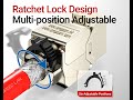 AMPCOM Ratchet Tail Zip Tie Style RJ45 Keystone Jack 安普康卡扣式锌合金模块