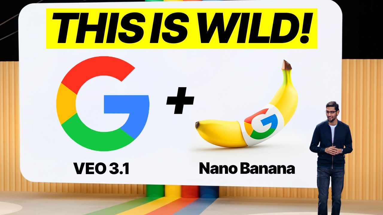 Google's Nano Banana + Veo 3.1 Is INSANE!