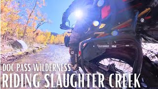 Riding Slaughter Creek - Doc Pass Wilderness, Utah - Honda CRF300L by Precipice Of Grind 1,015 views 5 months ago 29 minutes