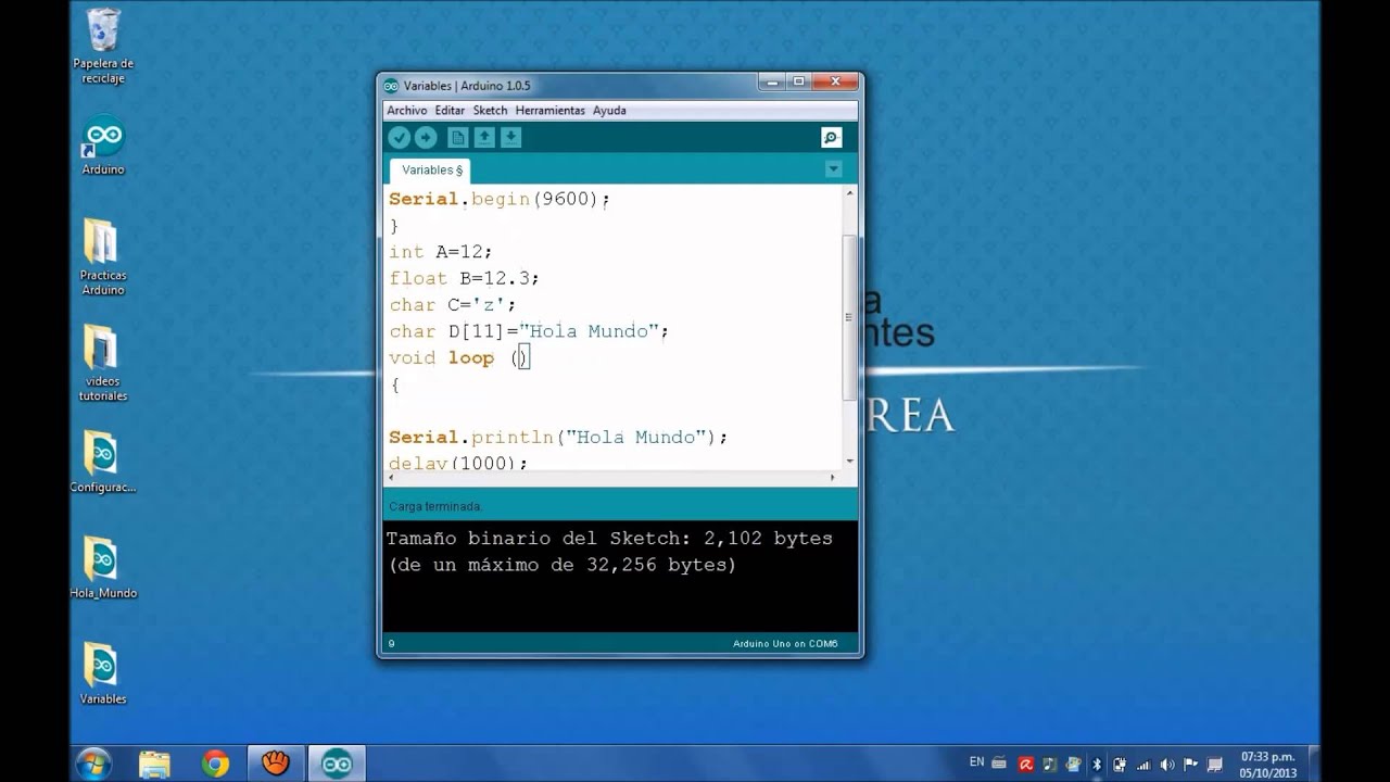 Arduino Tutorial 3 Variables Basicas Youtube