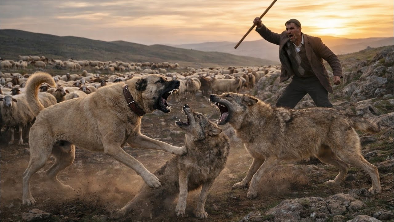 KURTLAR VADİSİNDE SÜRÜNÜN KANGALLARI KARŞI KARŞIYA GELDİ! | KISA BELGESEL