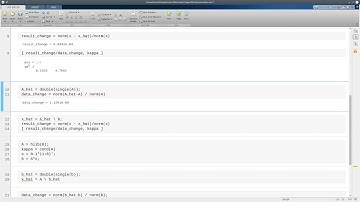 FNC 2.8: Conditioning of linear systems