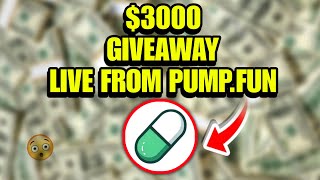 Live Give away From PUMP.FUN
