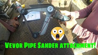 Vevor Pipe Sanding Attachment for grinder by Old Iron Finder 1,574 views 1 month ago 11 minutes, 56 seconds