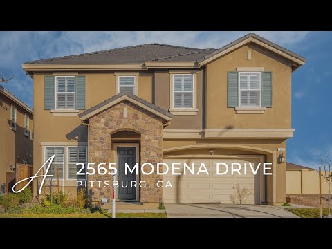 2565 Modena Drive, Pittsburg, CA home video tour