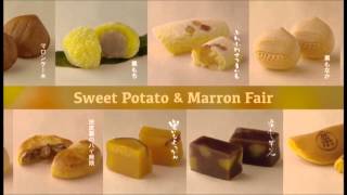 ［柏屋 懐かしのCM］　いも栗フェア「和菓子」編