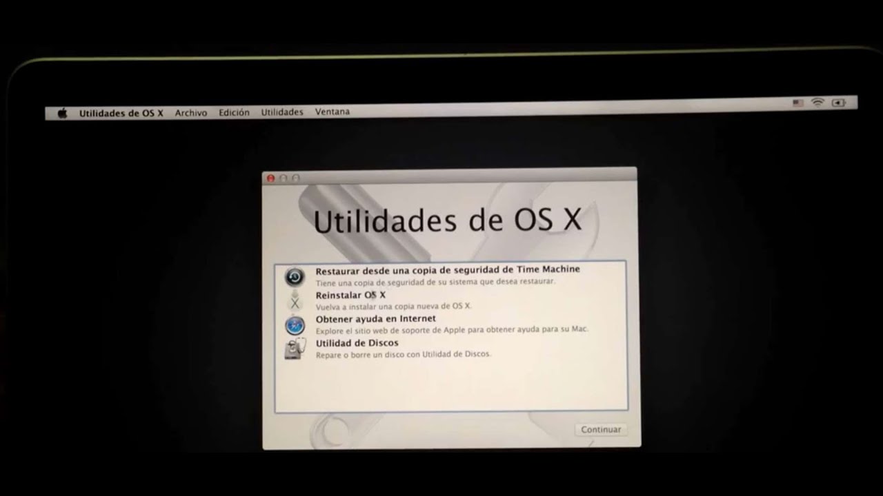 Como formatear una mac 2015 - YouTube