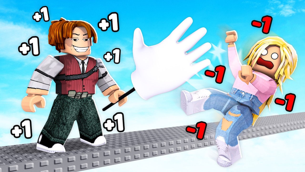 SIMULADOR DE ATRAPALHAR OS OUTROS (Roblox +1 Slap Power Per Step)