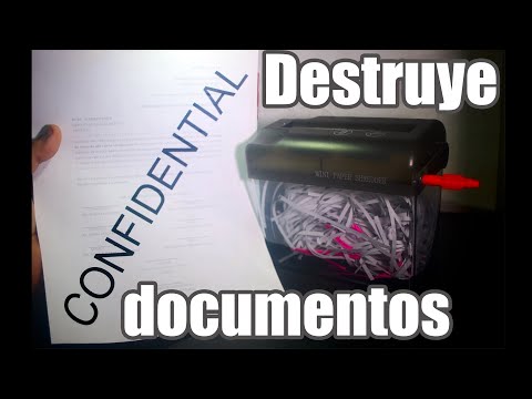 🎬 Video relacionado con destructoras de papel manuales