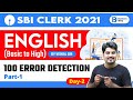 9:00 AM - SBI Clerk 2021 | English by Vishal Parihar | Basic to High English (Day-2)