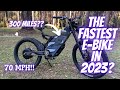 5 Fastest Electric Bikes 2023: Highest Speed Ebikes In The World!