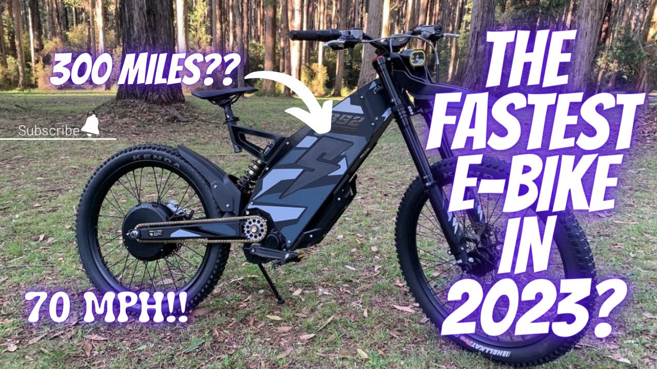 The Ultimate Guide to the Top 5 High-Speed Electric Bikes of 2024: Fastest Ebikes in the World!