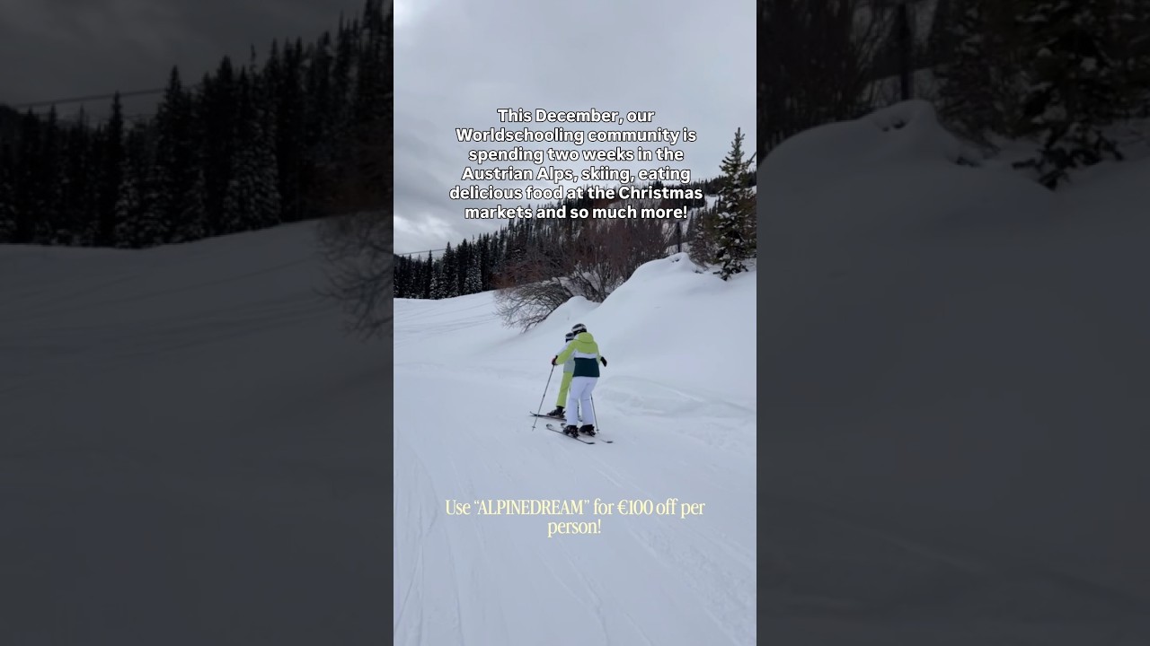 Your kids might remember the skiing…but they might remember the kids they met even more 🤍 Comment