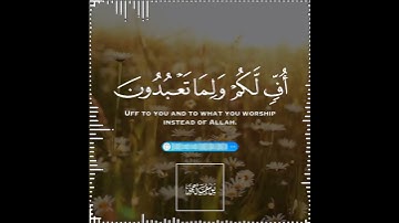 تلاوة هادئة تريح الأعصاب 😴🎧 القارئ: اسلام صبحى سورة: الأنبياء 💙❤