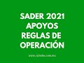 TUTORIAL SADER 2021 APOYOS PARA AGRICULTORES GANADEROS MX | CIFNOBA