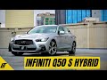 Infiniti Q50 S Hybrid -- Fino y elegante híbrido japonés