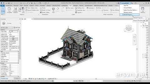 Mục sở thị tính năng Render In Cloud trong Revit 2021