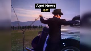Colorized 1937: Wire Photo Technology - How Photos Were Transmitted by
