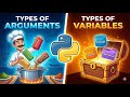 Types of arguments and variables in Python | Python Series #19