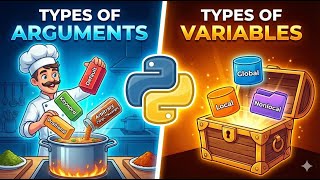 Types of arguments and variables in Python | Python Series #19