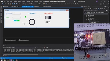 Komunikasi ESP32 dengan PC melalui UDP