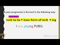Progressive Tenses Quiz