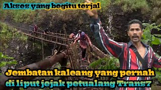 Jembatan keramat pedalaman Jampang Sukabumi