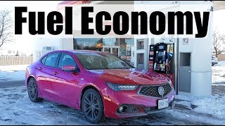 2020 Acura TLX - Fuel Economy MPG Review + Fill Up Costs
